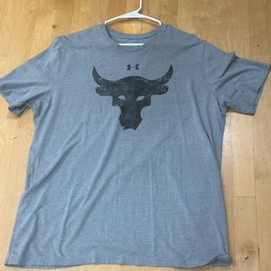 Under Armour ~ Project Rock T Shirt. Mens sz XL